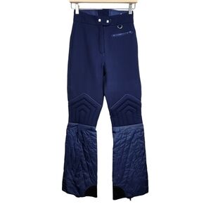 Europa Vintage Blue Wool Blend Ski Winter Snowboard Pants Women's Size XS
